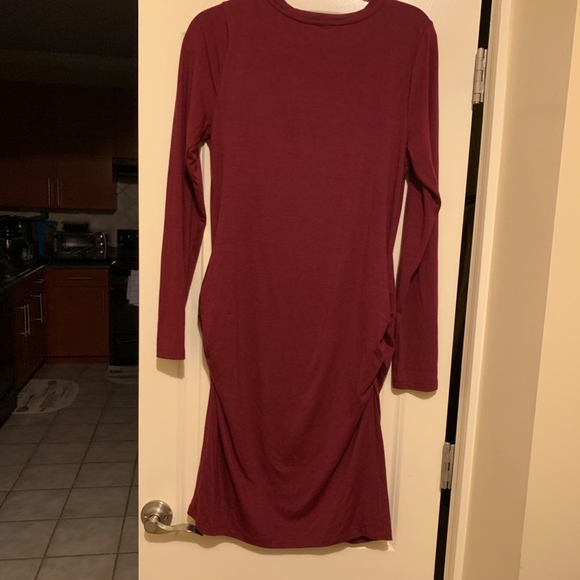 Burgundy Dress - Picture 2 of 2